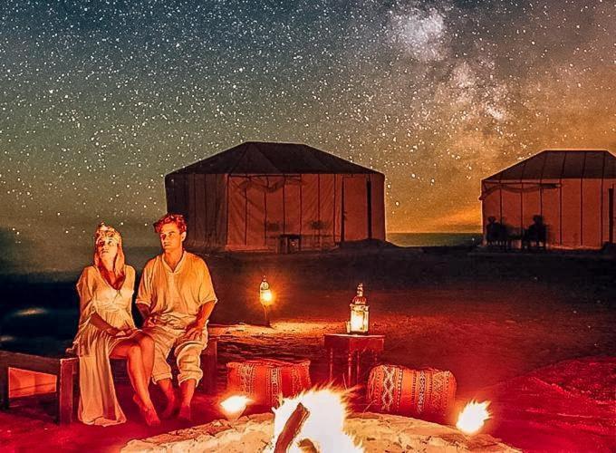 Camp Sahara Holidays M'Hamid Exterior foto